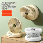 Nouveau ventilateur de bureau pliable rechargeable avec télécommande
