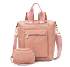 Sac à dos pour femme, grande capacité, léger et imperméable, en nylon.