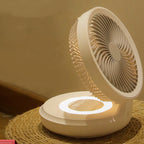 Ventilateur sans fil suspendu à circulation d’air – rechargeable USB
