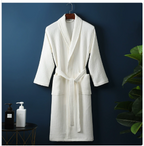 Peignoir d'hôtel en coton pour adultes - Modèle unisexe