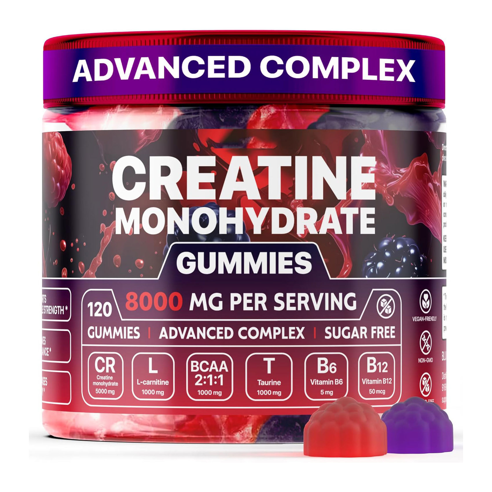 Gummies pour booster les muscles