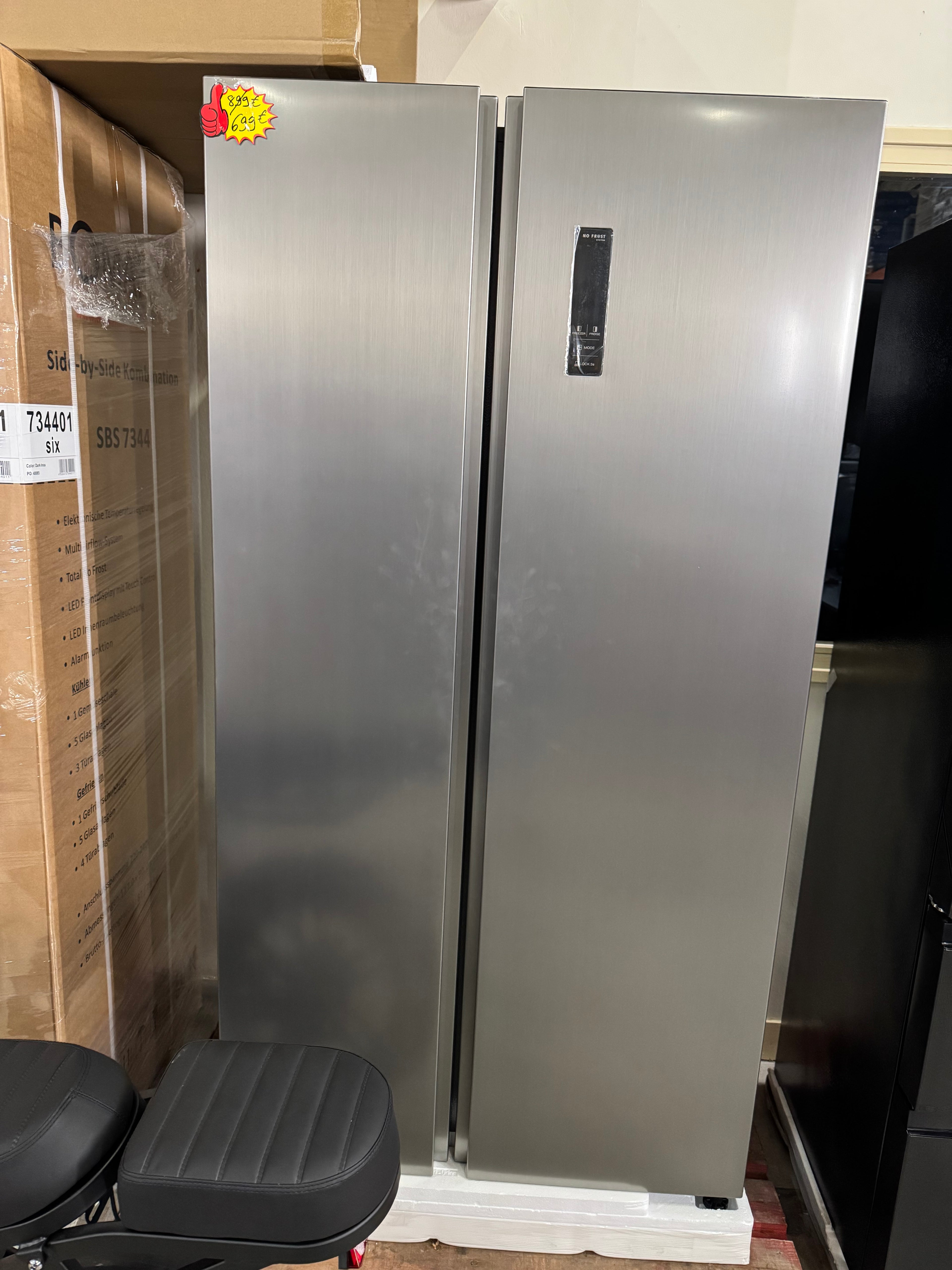 Frigo américain Bomann