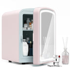 Mini Réfrigérateur Beauté LED Rose