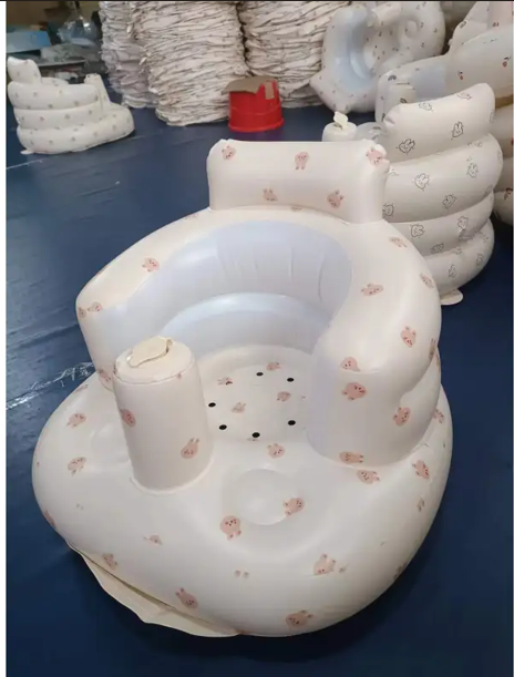 Chaise bébé gonflable pour les repas et le bain