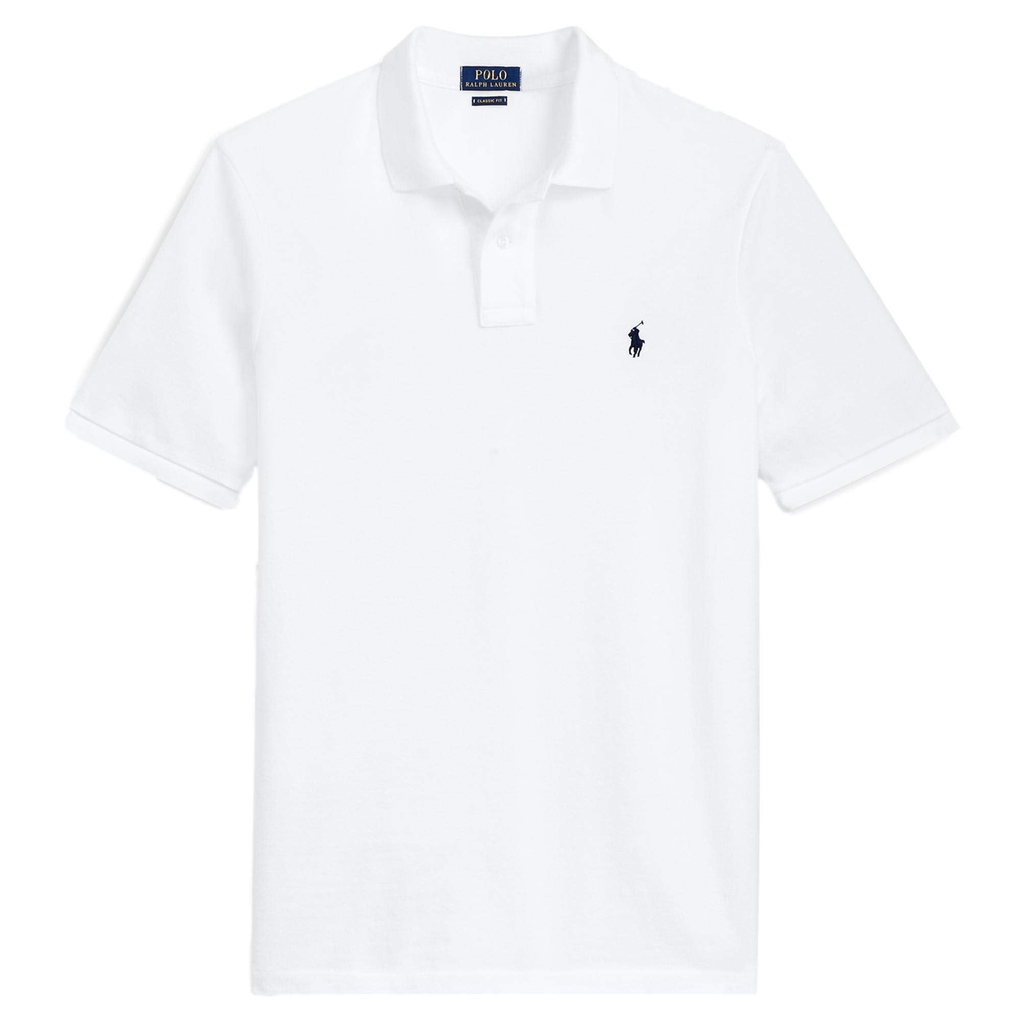 Polo Ralph Lauren Classic Fit Mesh Polo Blanc Taille M