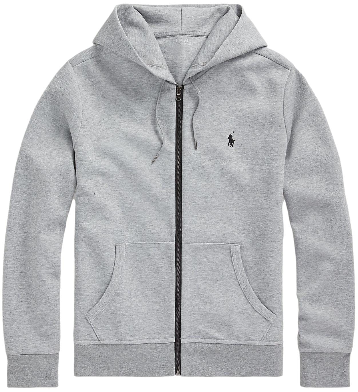 Sweat à capuche en polaire technique double maille POLO RALPH LAUREN - XXL - Gris cendré