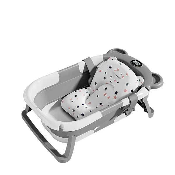 Baignoire pour nouveau-né avec capteur de température