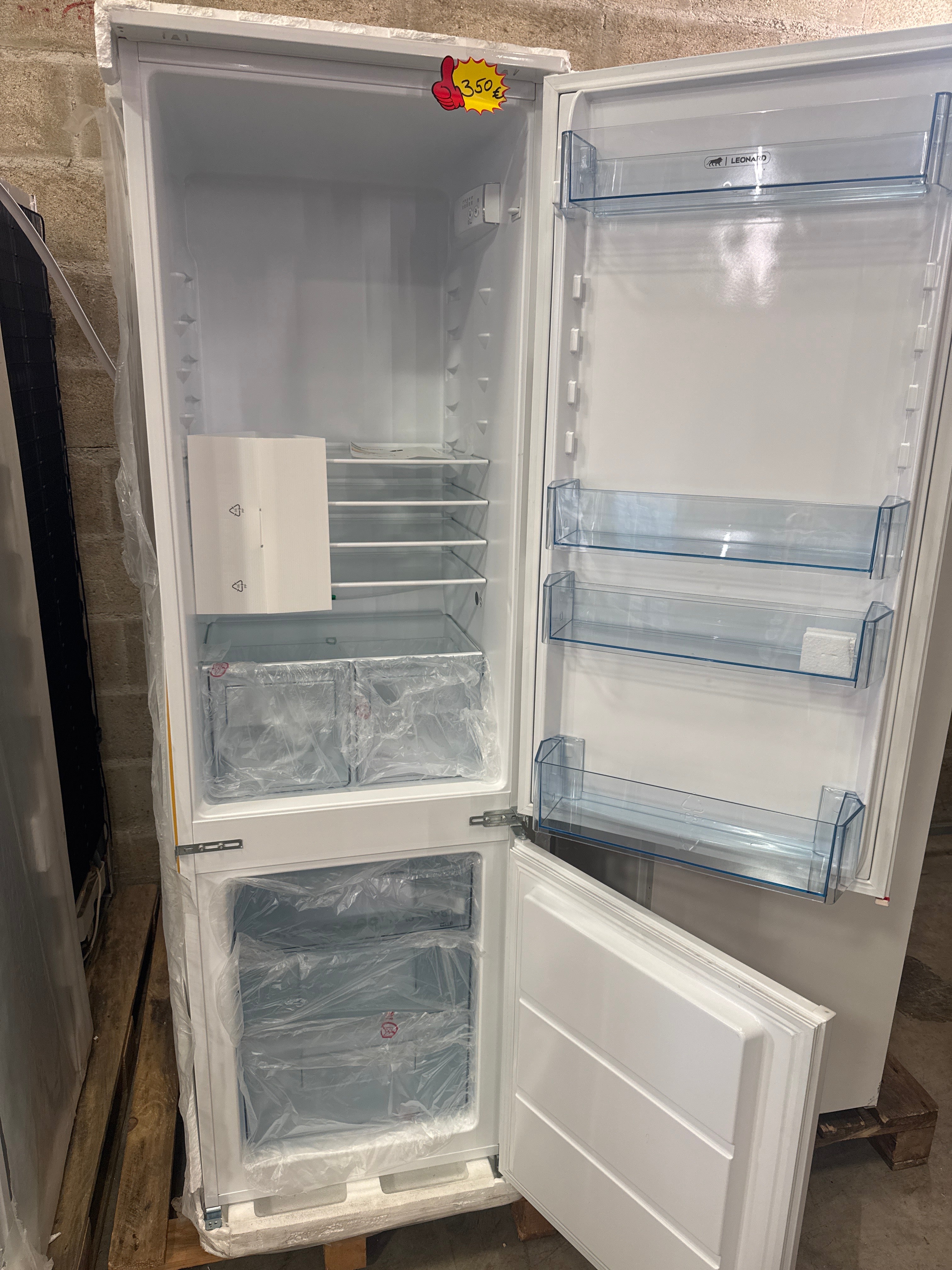 Frigo combine encastrable Léonard