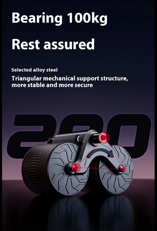 Roue abdominale à rebond automatique