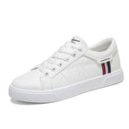 Chaussures blanches en toile pour femmes