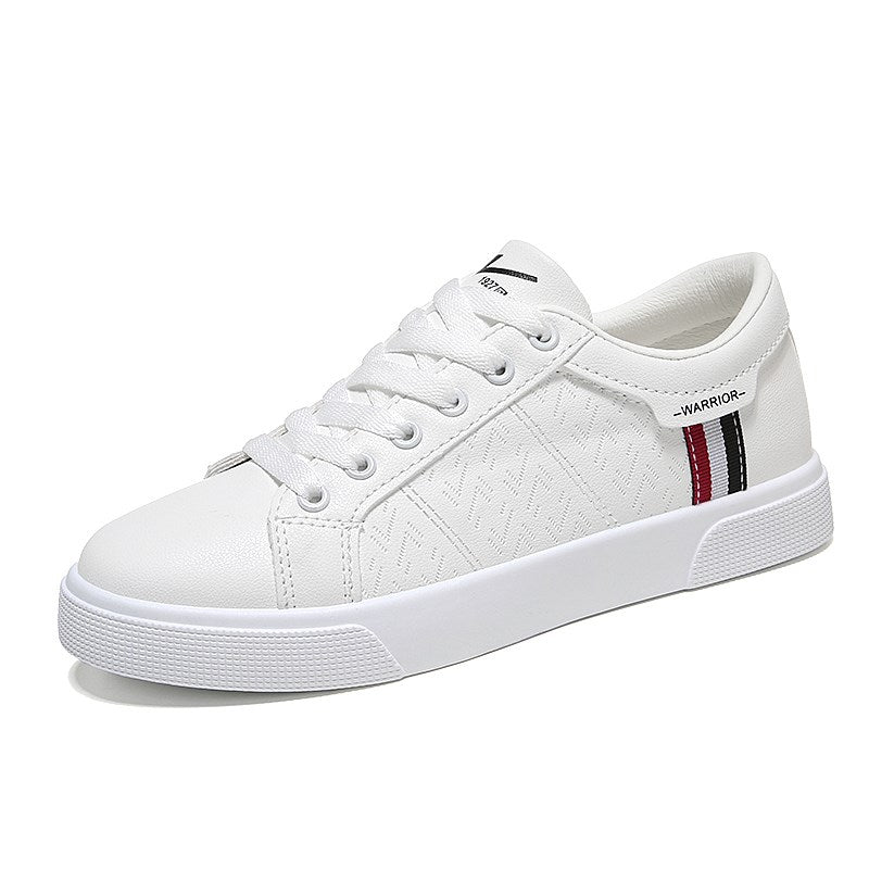 Chaussures blanches en toile pour femmes