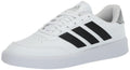 Baskets adidas Courtblock pour femme, blanc/noir/argent métallisé, pointure 6,5