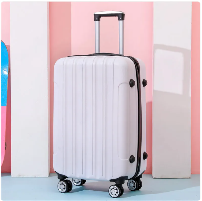 Valise trolley en cuir