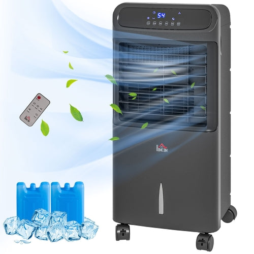 Ventilateur refroidisseur 3-en-1 à glace à évaporation avec télécommande