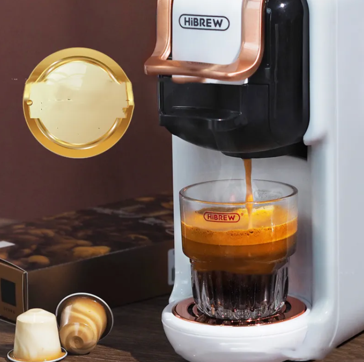 Machine à café à capsules expresso