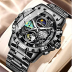 Montre à quartz, montre de ville étanche, petit modèle à trois broches
