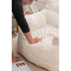 Pouf en mousse capitonnée douce en forme d'ourson