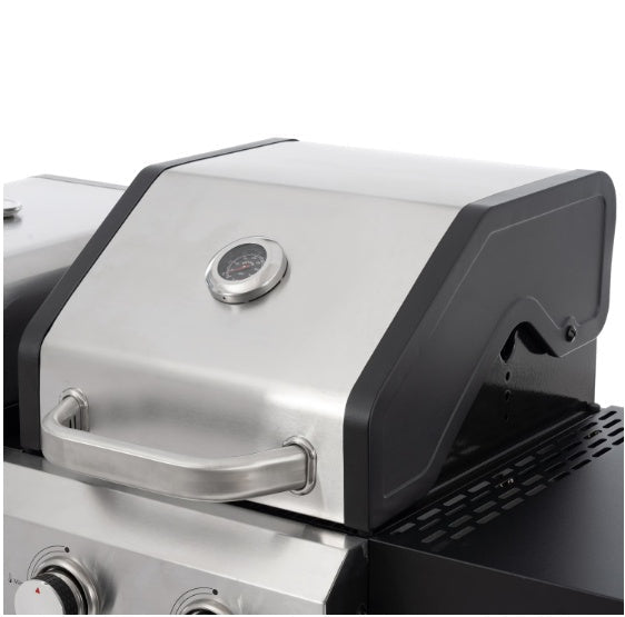 Combinaison grill et plaque de cuisson