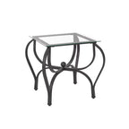 Ensemble de table basse 3 pièces en verre trempé