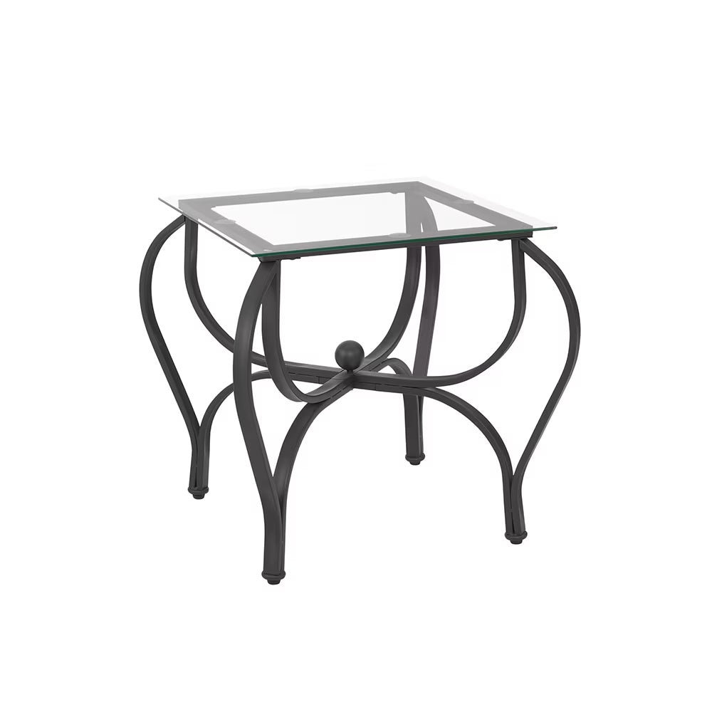 Ensemble de table basse 3 pièces en verre trempé
