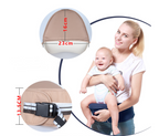 Porte-bébé multifonctionnel respirant et siège de taille