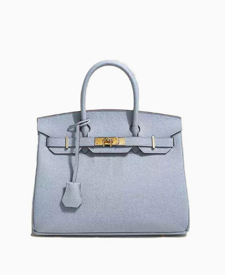 Sac Platinum en cuir de vachette pleine fleur pour femme