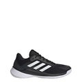 Baskets de volleyball adidas Novaflight pour femme, noir/blanc/blanc, pointure 8