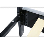 Cadre de lit plateforme rembourré de taille Queen