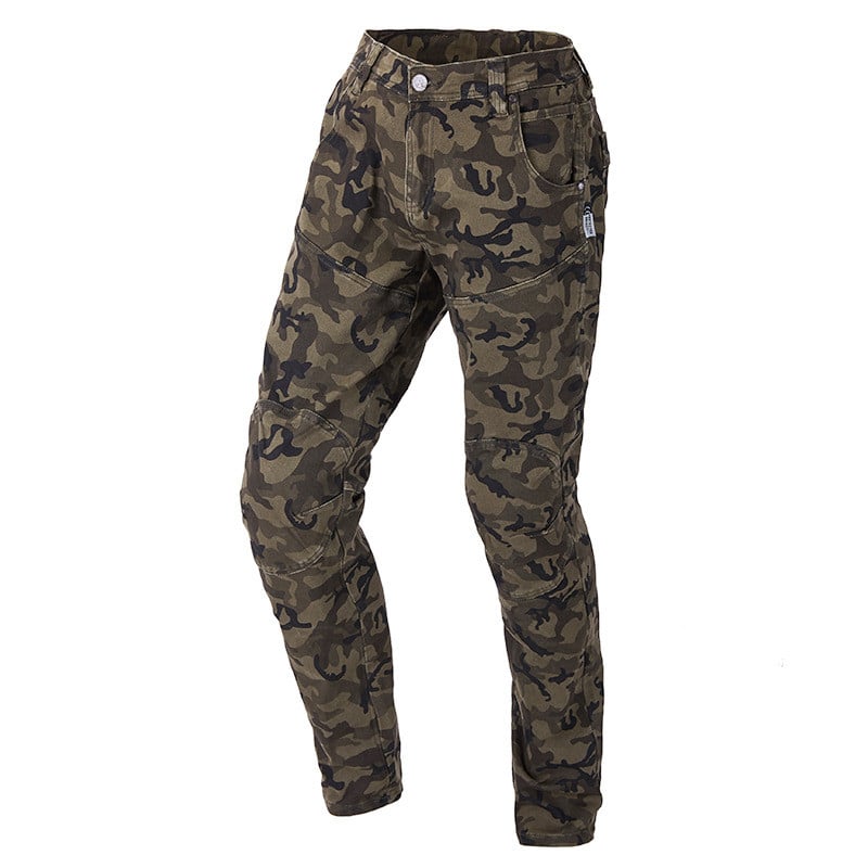 Jean camouflage avec protège-ceinture de course