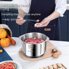 Hachoir à viande en acier inoxydable