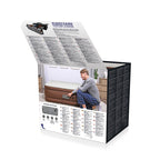 Matelas gonflable double couche avec pompe intégrée