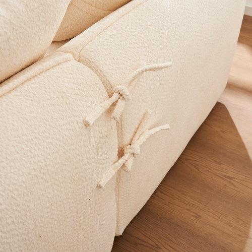 LuneluX_Home – Canapé d'angle 3 places surdimensionné avec méridienne