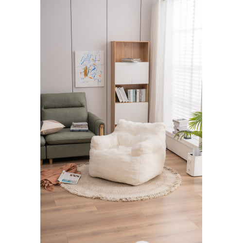 Pouf en mousse capitonnée douce en forme d'ourson