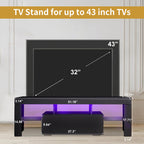 Meuble TV avec espace de rangement