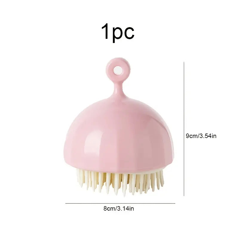 Brosse de massage pour shampoing pour bébés animaux - Outil de soin de la peau
