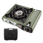Réchaud à gaz portable avec carte, marmite, réservoir de combustible Waska, barbecue
