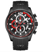 Montre homme étanche à quartz, grand cadran lumineux 0350G