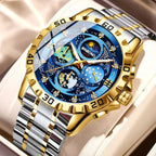 Montre à quartz, montre de ville étanche, petit modèle à trois broches