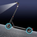 Trottinette électrique pliable pour adultes, pneus 8,5"/10", moteur 350W/500W, vitesse maximale 30 km/h, autonomie jusqu'à 34 km, idéale pour les trajets domicile-travail, robuste (S1-Gris)