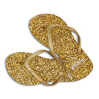 BeachyFeet® - Paillettes dorées