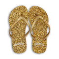 BeachyFeet® - Paillettes dorées