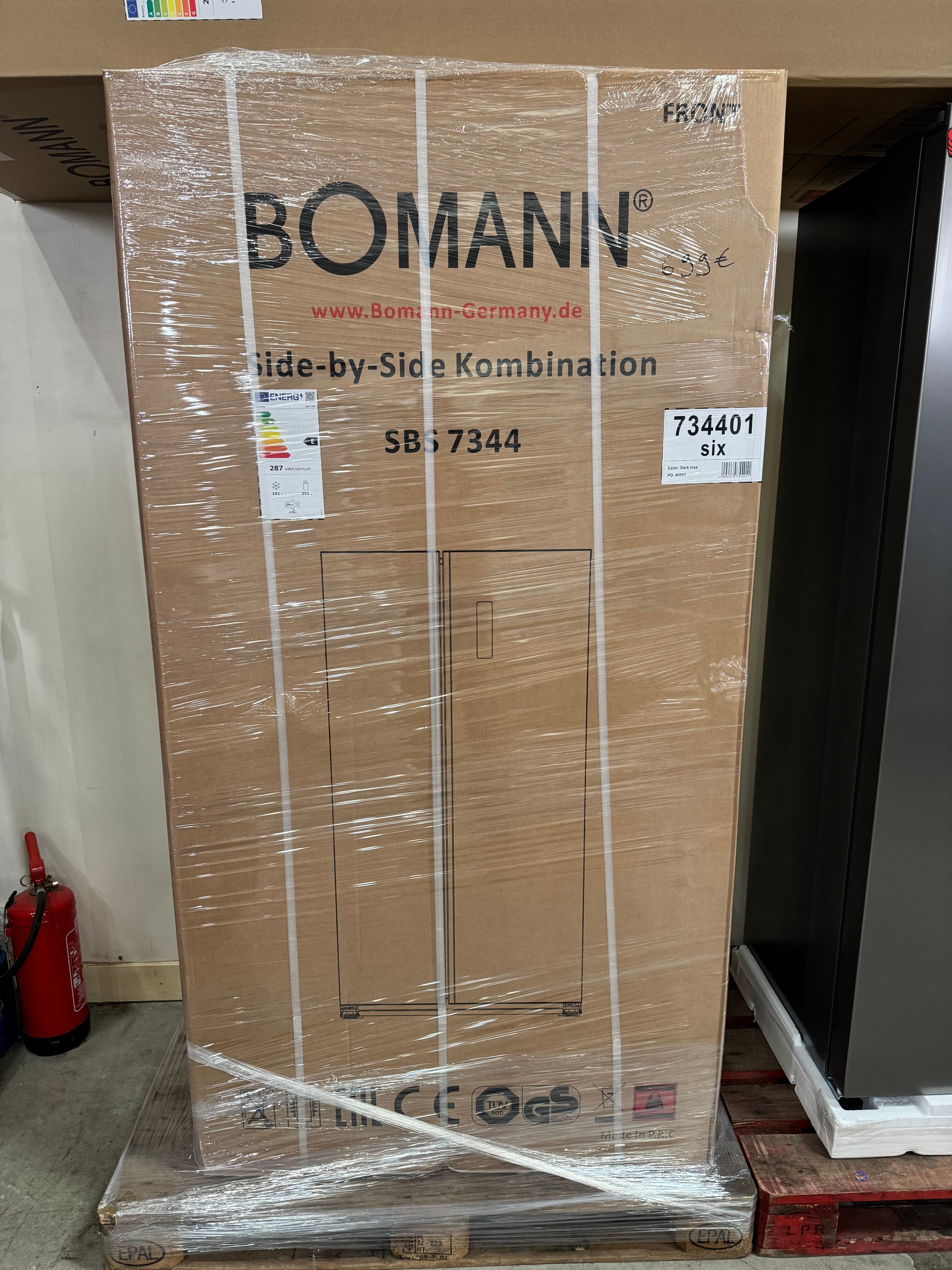 Frigo américain Bomann