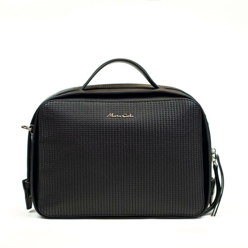 Sac à main de luxe en cuir lisse pour femme Maria Carla