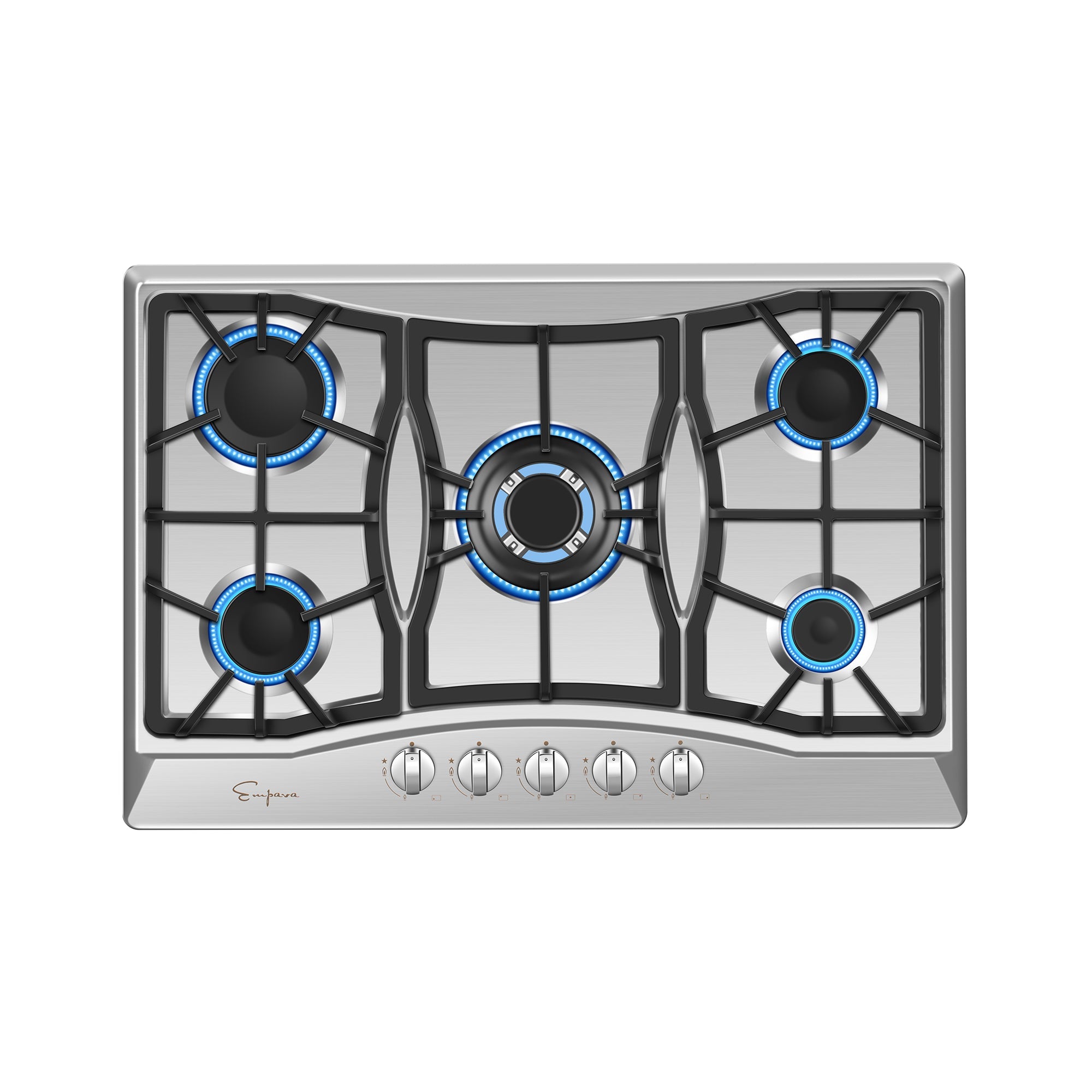 Plaque de cuisson à gaz encastrable Empava 30GC21 de 76 cm (30 po)