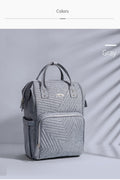 Sac à langer matelassé moderne