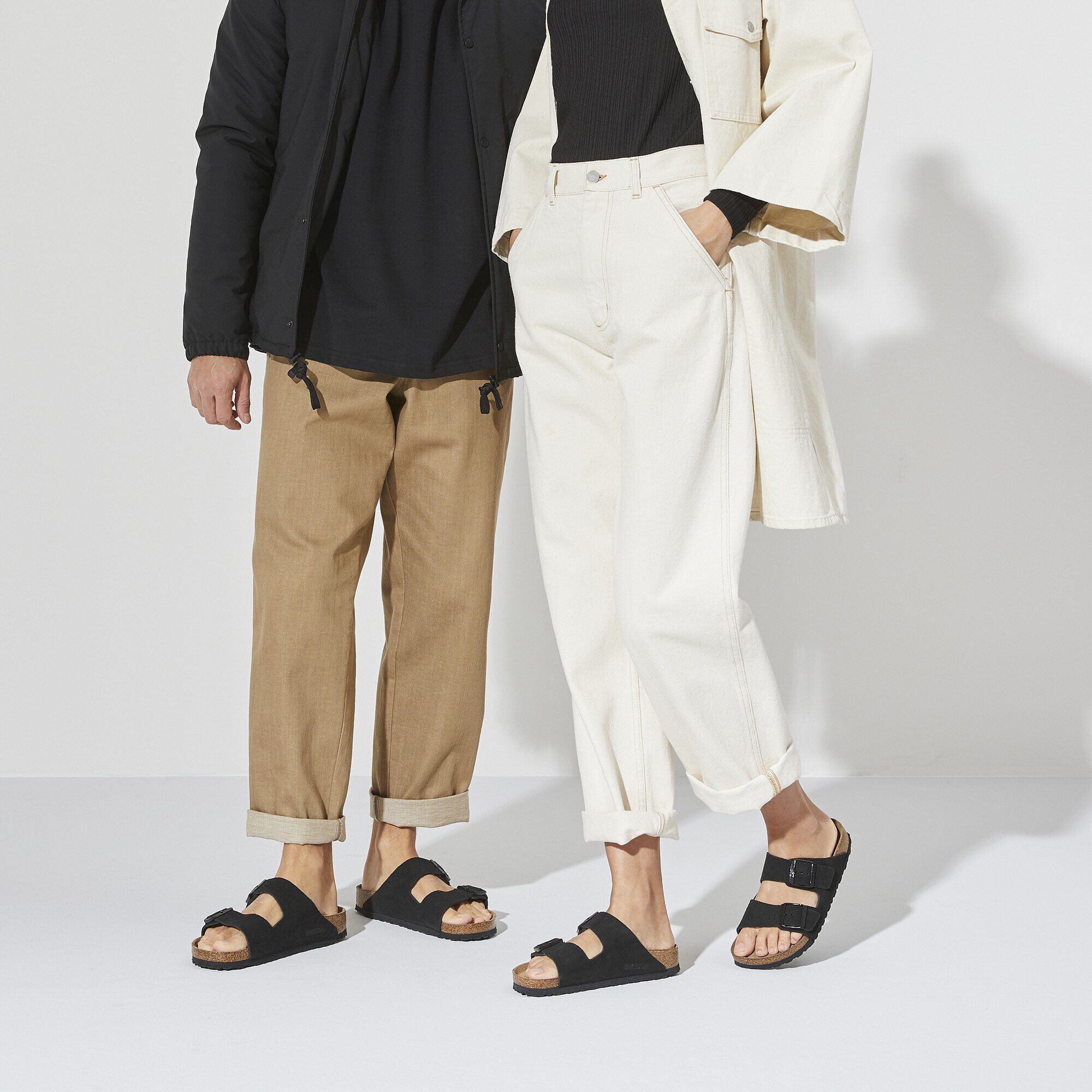 Birkenstock daim noir référence 09951321