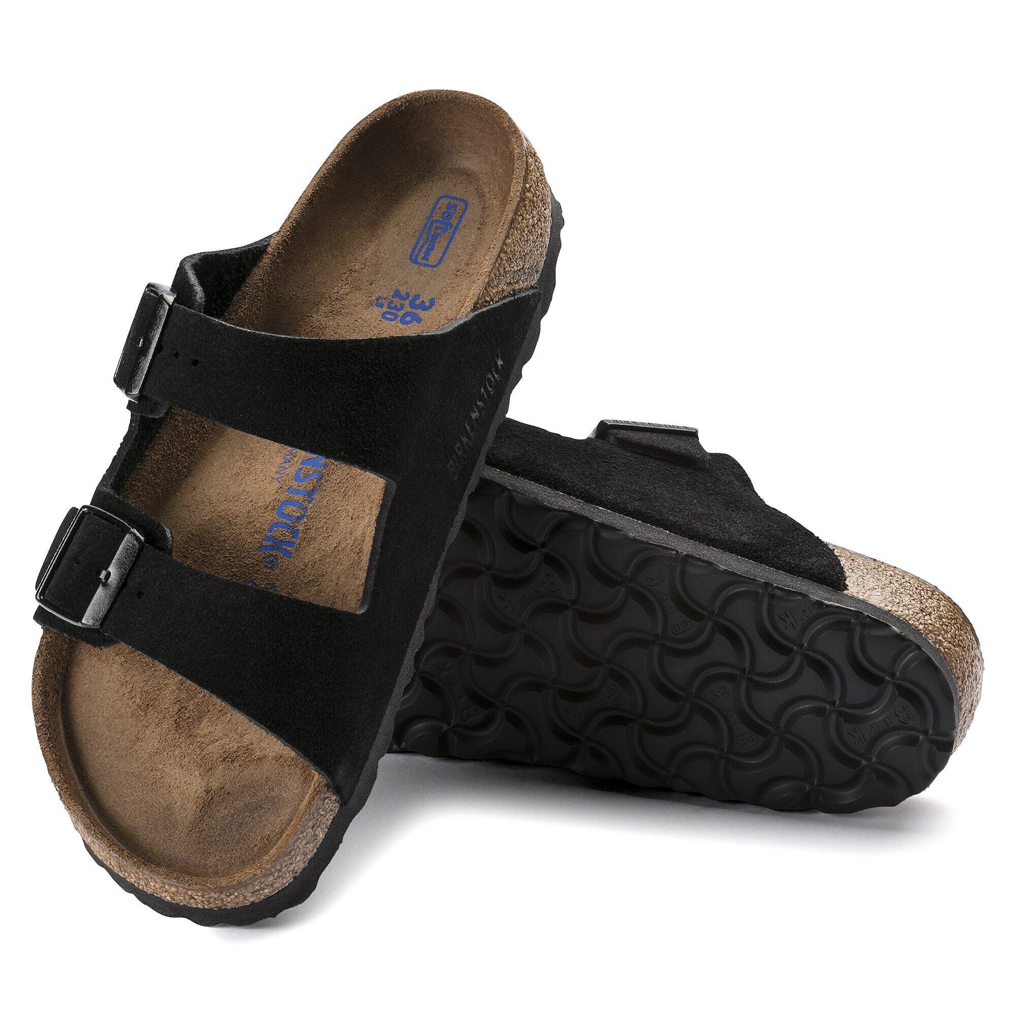 Birkenstock daim noir référence 09951321