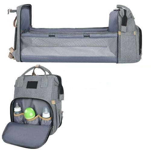 Poussette avec sac à langer et lit bébé intégré