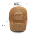 Chapeau de plage d'été en maille pour baseball