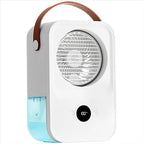 Climatiseur évaporatif portable, puissant et silencieux, à 4 vitesses.